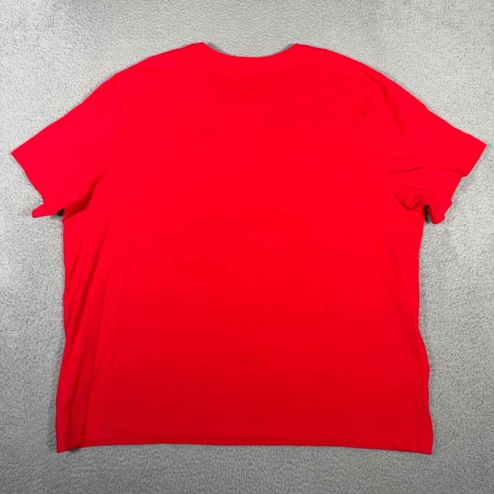 Nike Shirt Mens 3XL XXXL Red Court Heritage Tennis Graphic Tee Cotton Active - Picture 7 of 8